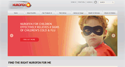 Desktop Screenshot of nurofen.com.au